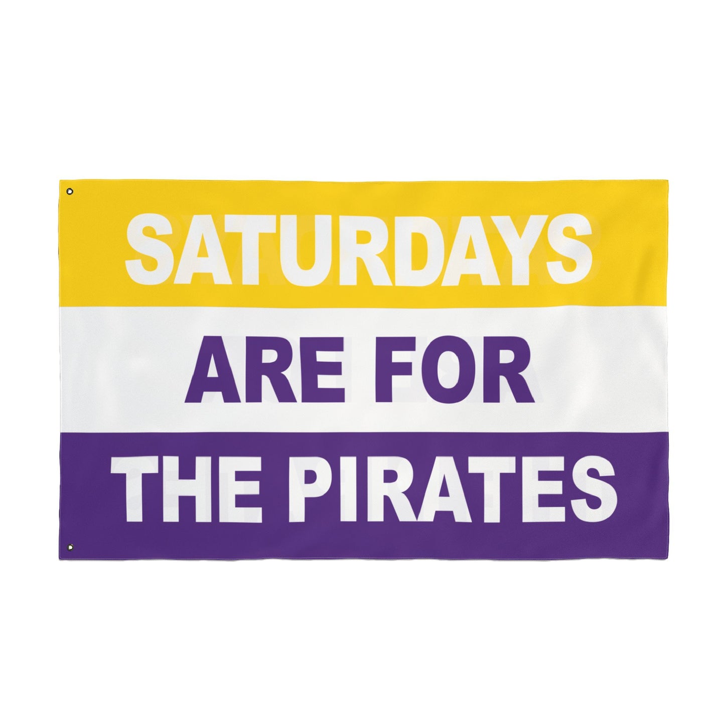 Saturdays Are For The Pirates Flag