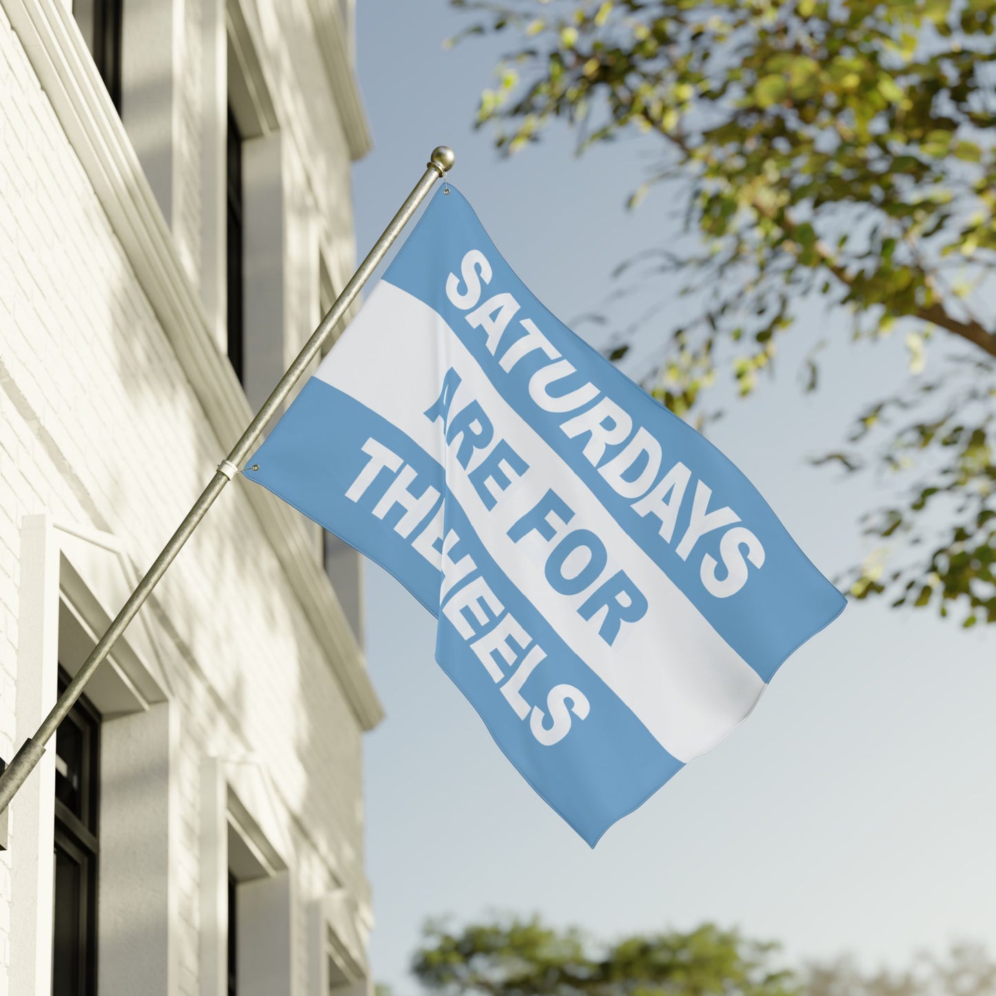 Saturdays Are For The Tar Heels Flag