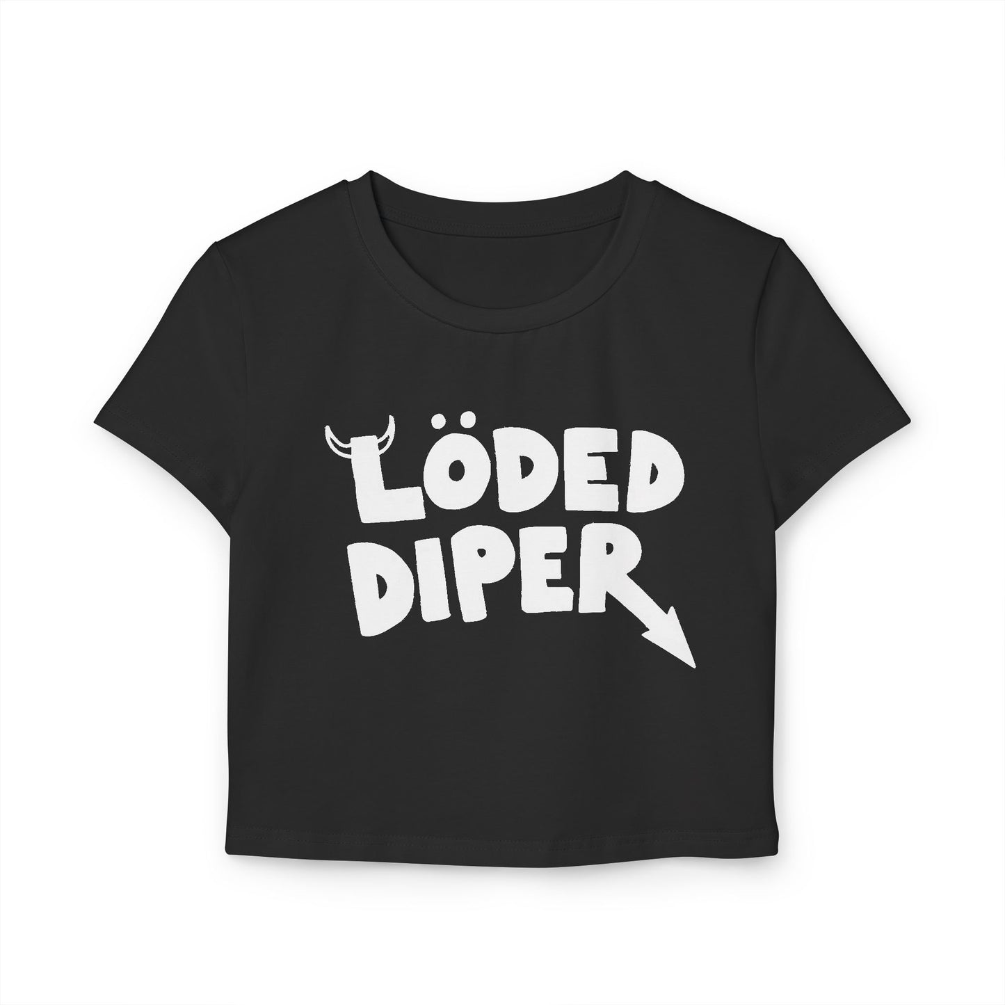 Loded Diper Women's Baby Tee