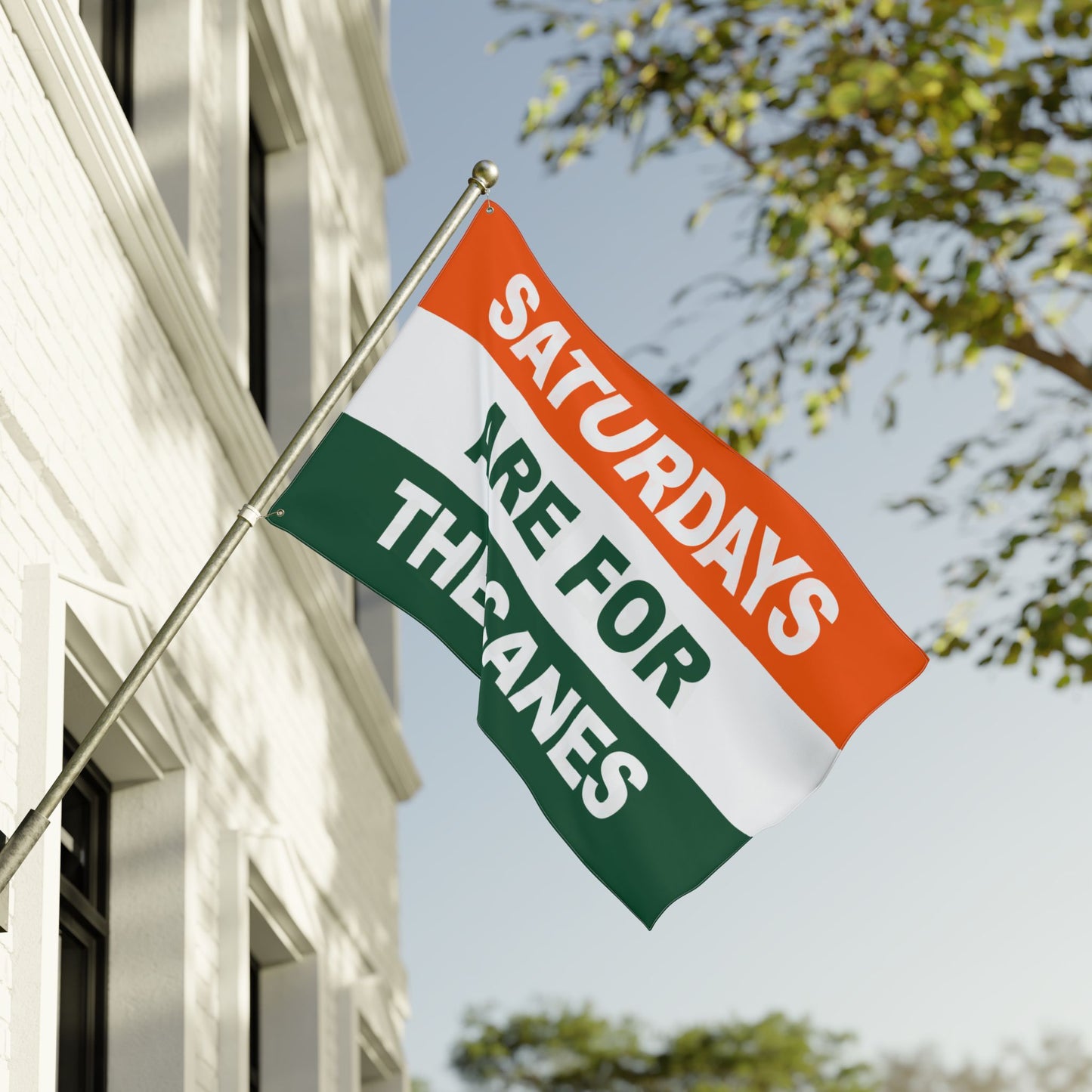 Saturdays Are For The Canes Flag