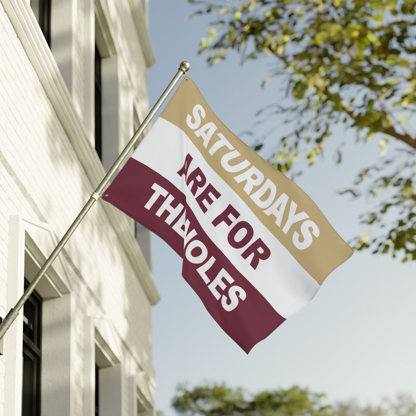 Saturdays Are For The Noles Flag