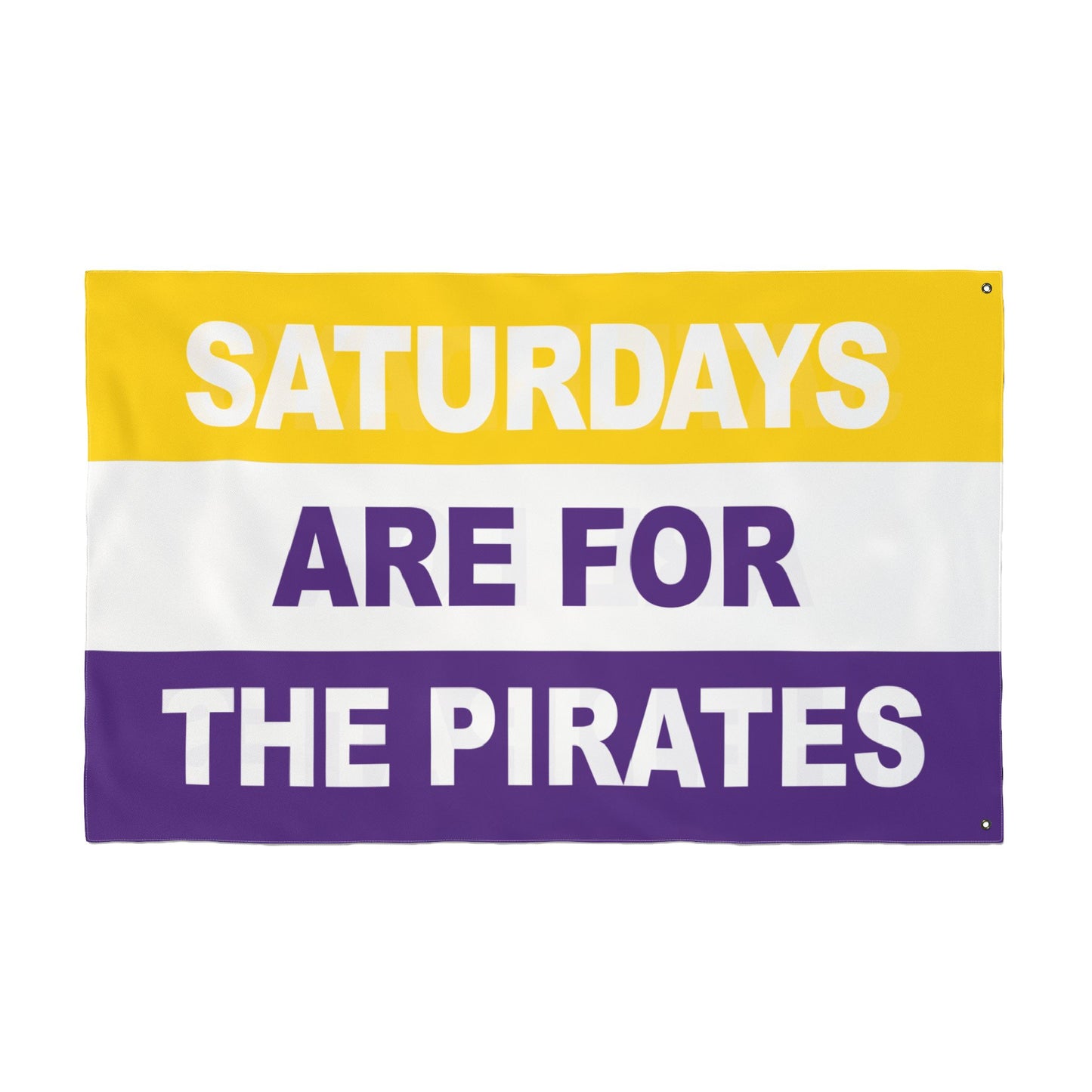 Saturdays Are For The Pirates Flag
