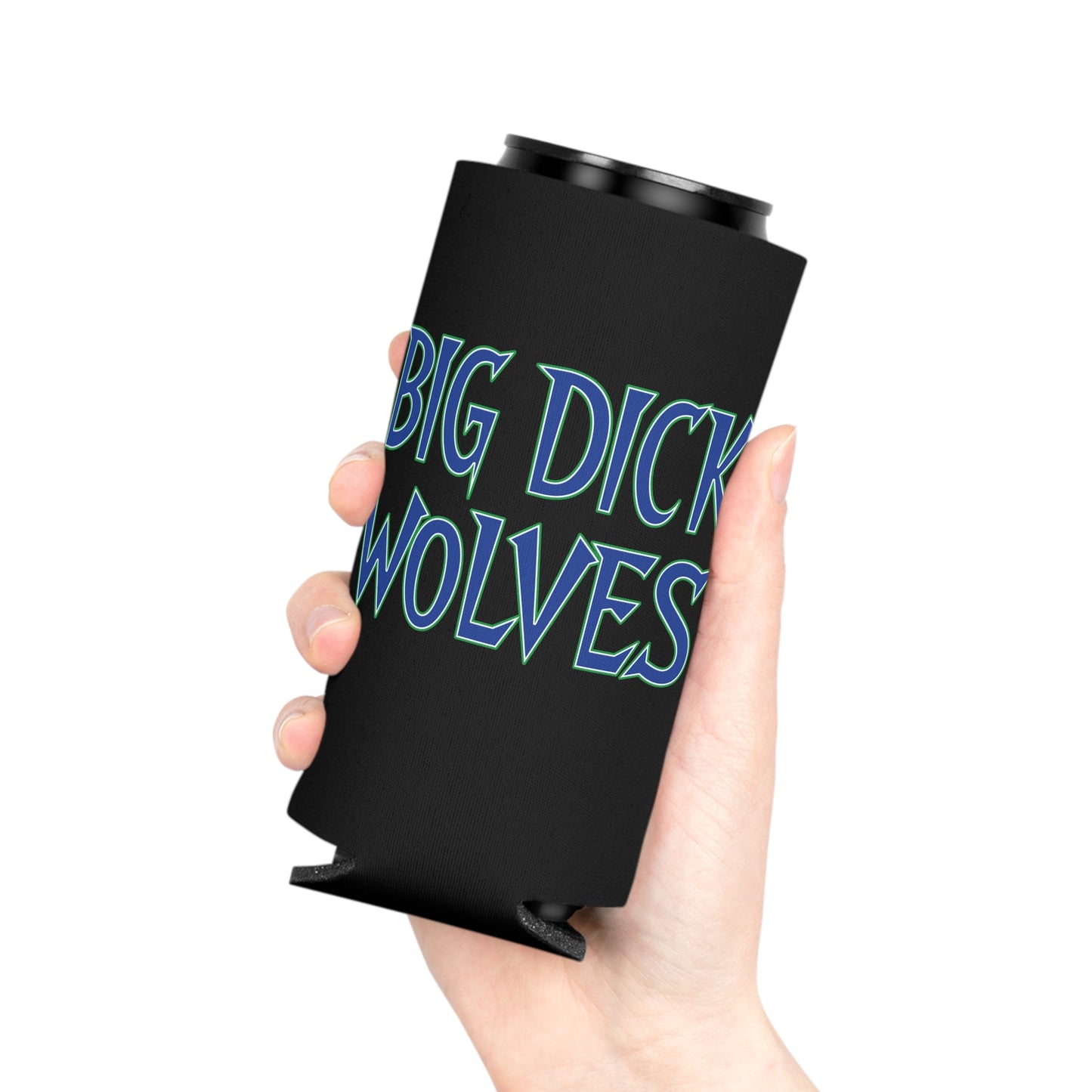 Big Dick Wolves Beer/Seltzer Koozie