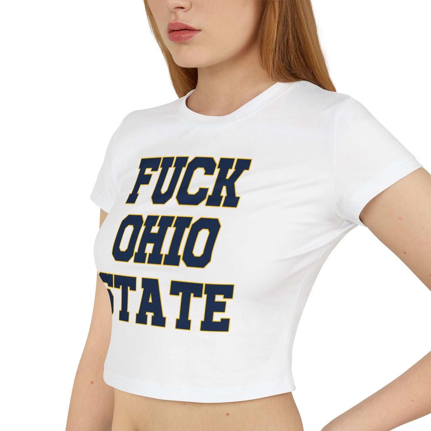 Fuck Ohio State Women's Baby Tee