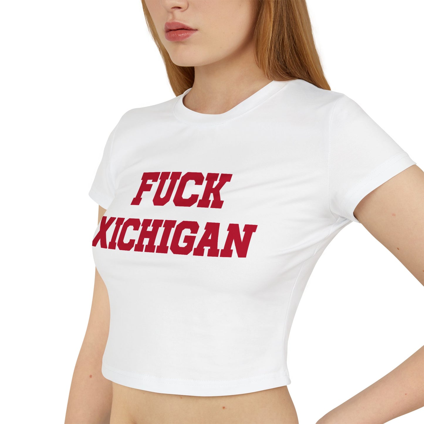Fuck Michigan Women's Baby Tee
