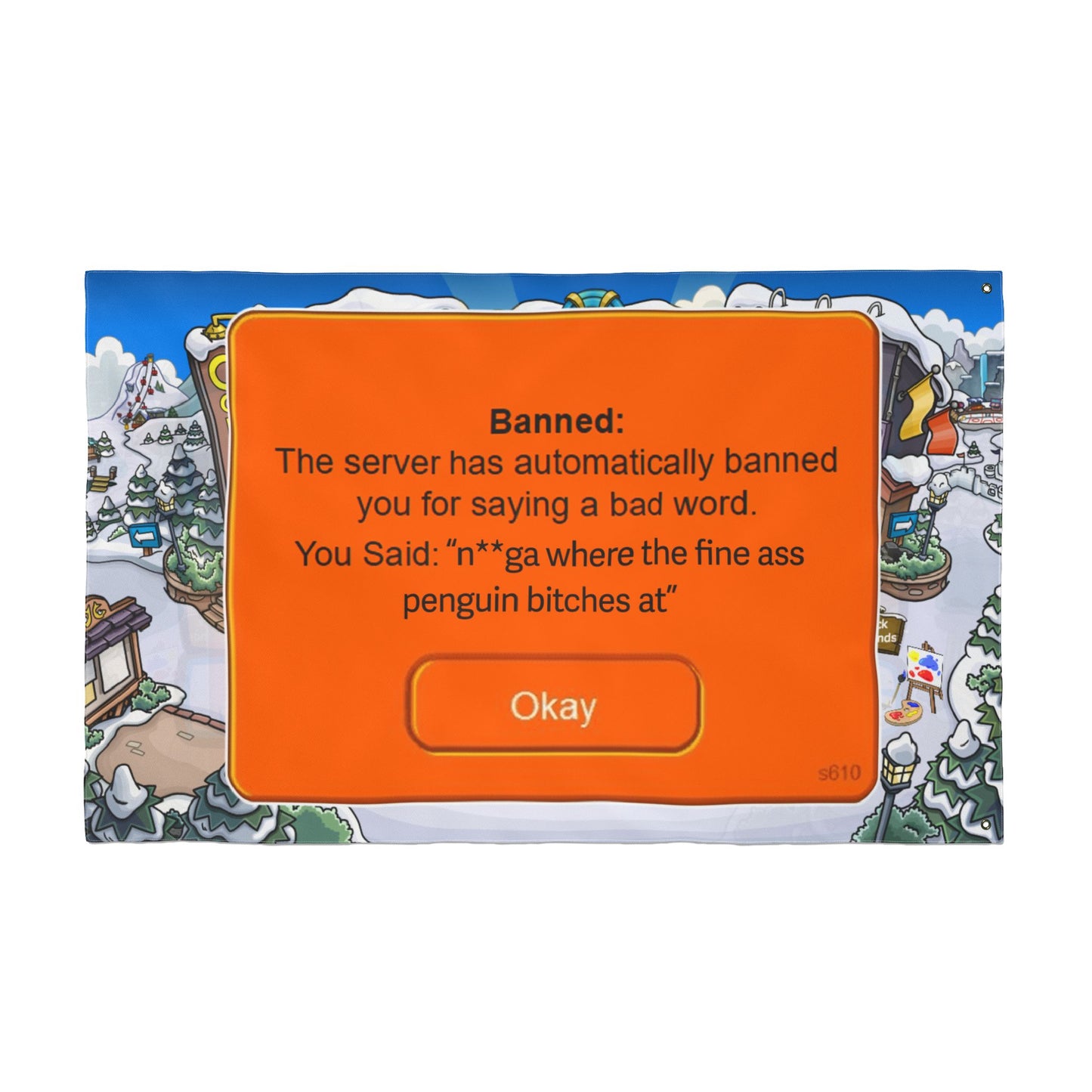 Banned Penguin Flag