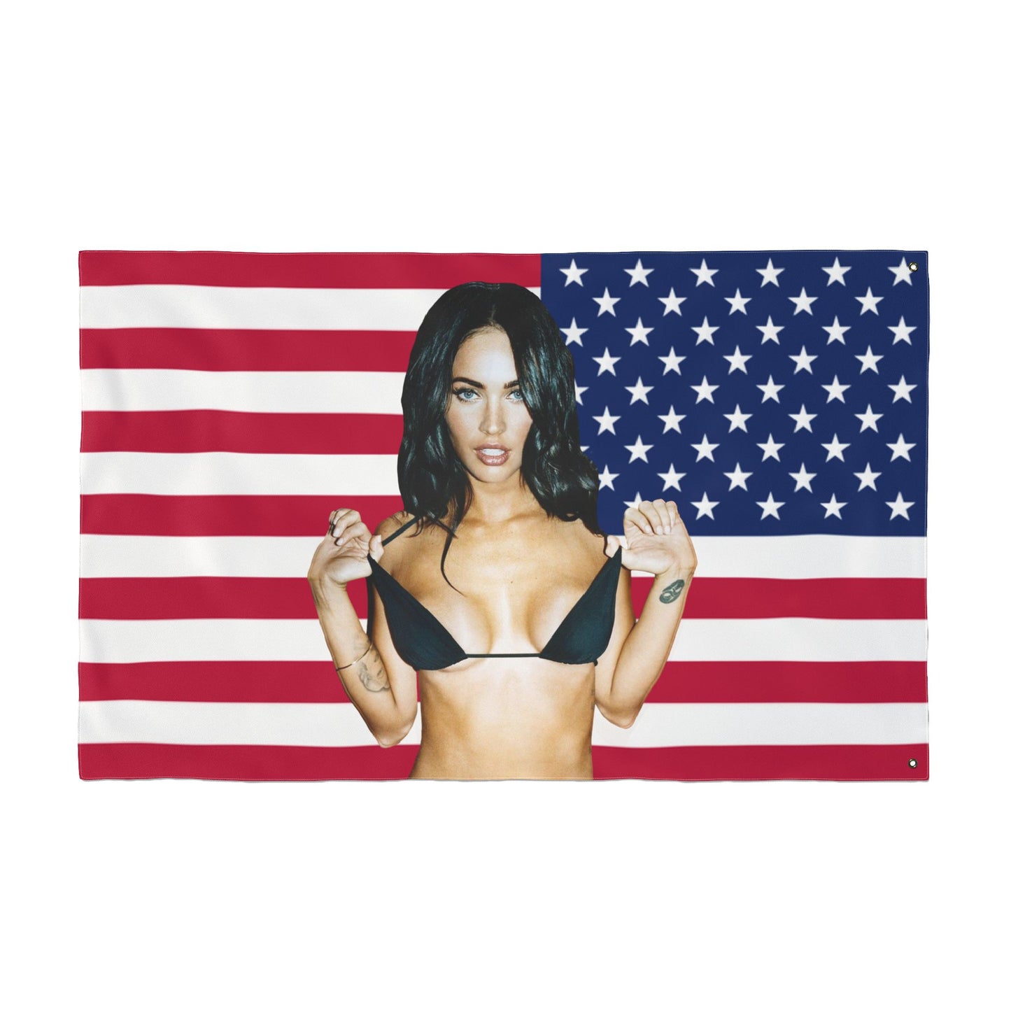 Megan Fox American Flag