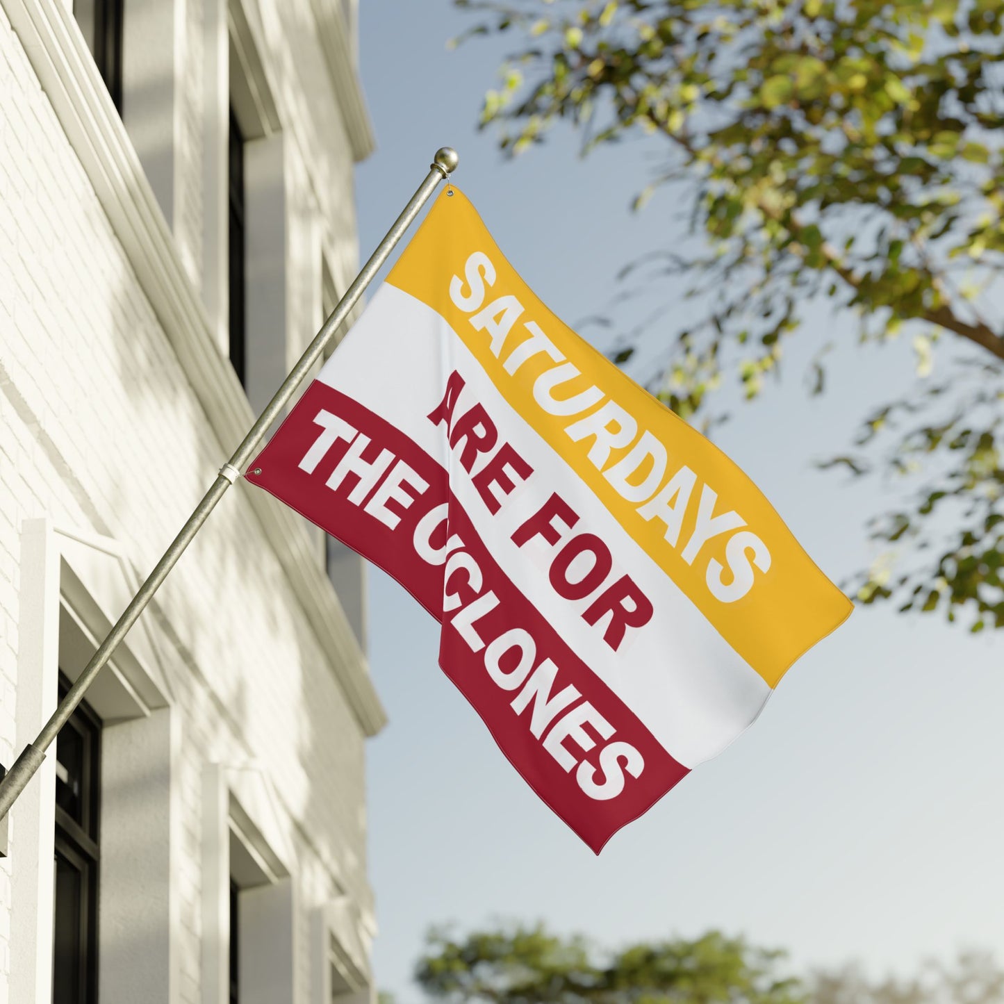 Saturdays Are For The Cyclones Flag