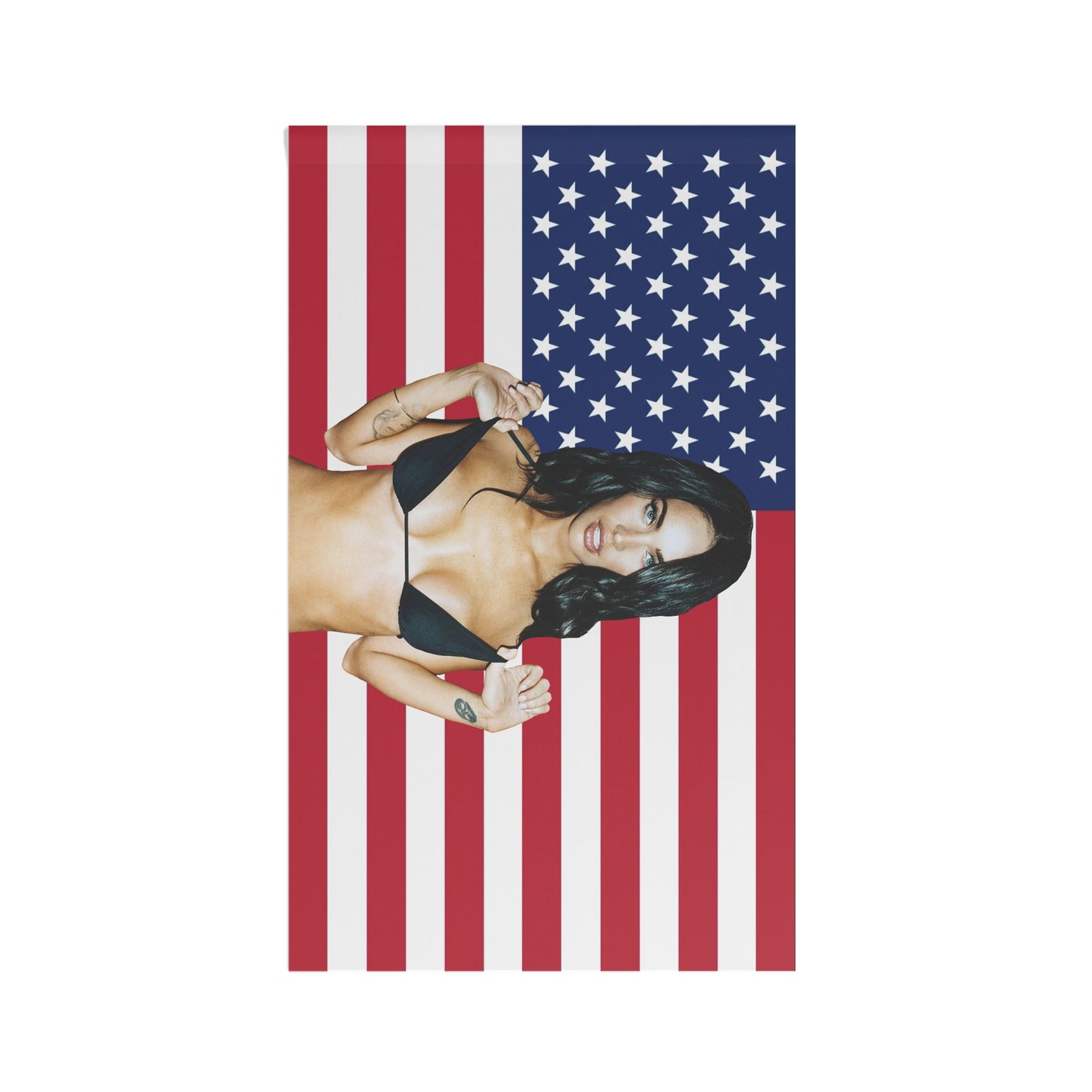 Megan Fox American Flag