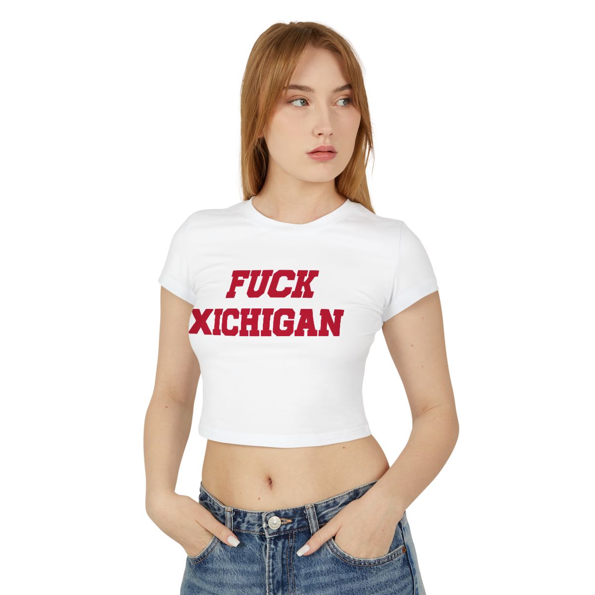 Fuck Michigan Women's Baby Tee