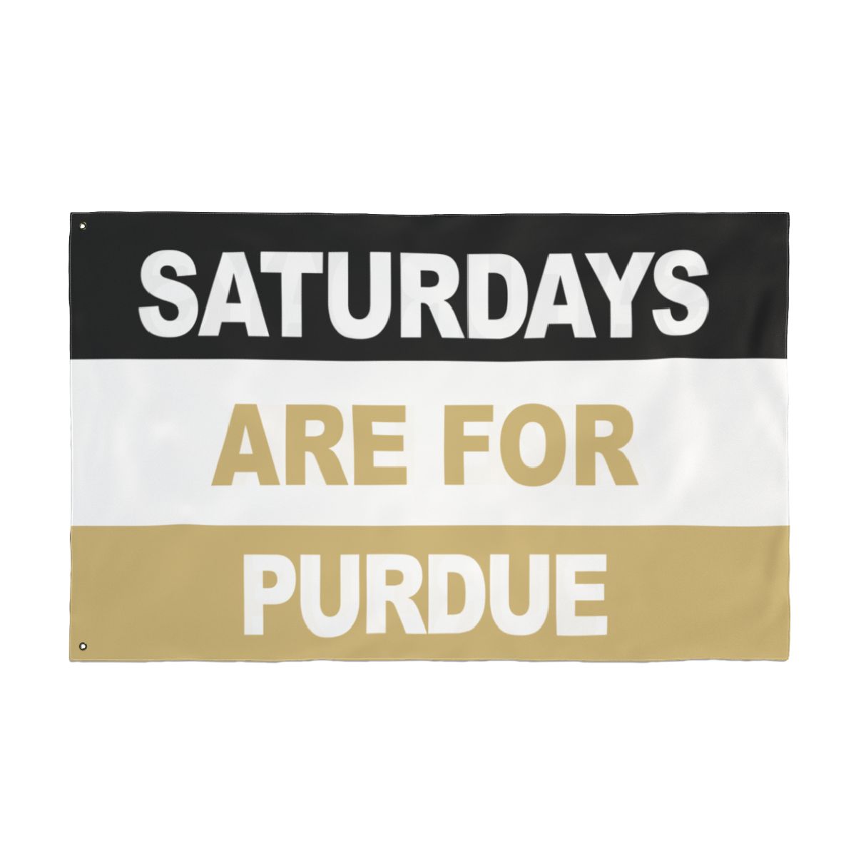 Saturdays Are For Purdue Flag