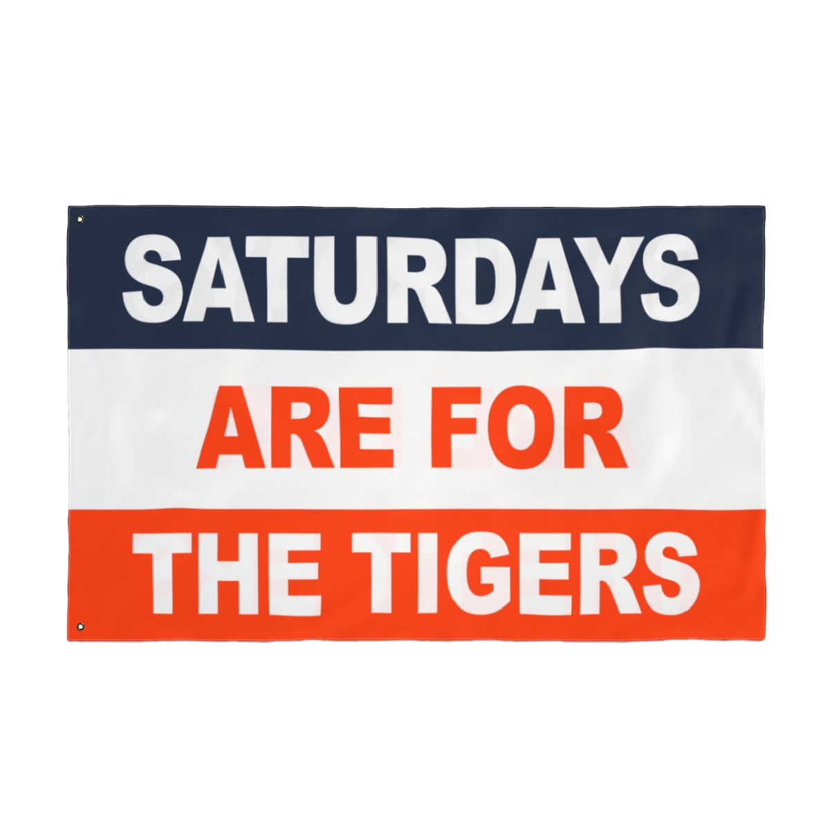 Saturdays Are For The Tigers Flag