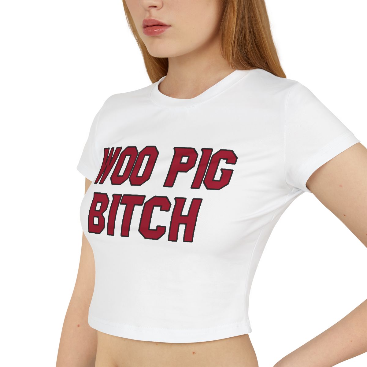 Woo Pig Bitch Organic Baby Tee