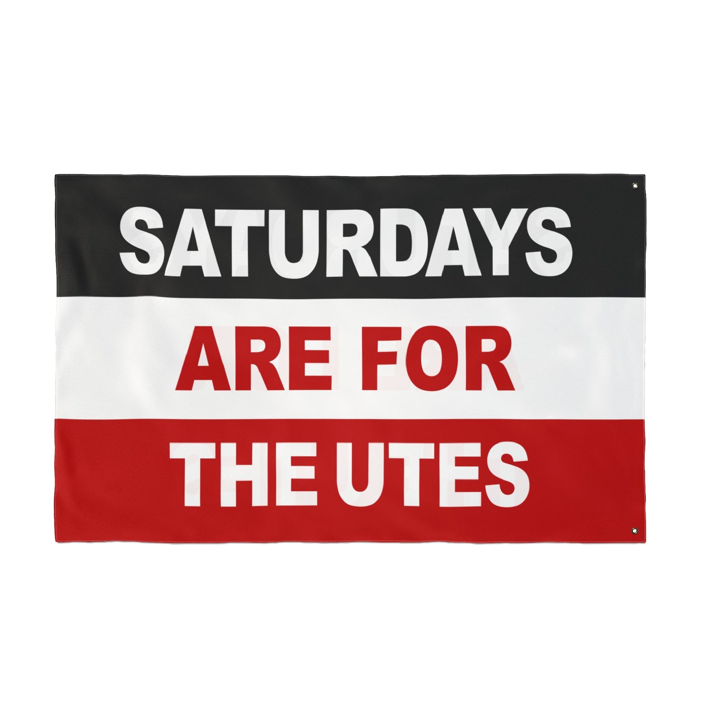 Saturdays Are For The Utes Flag