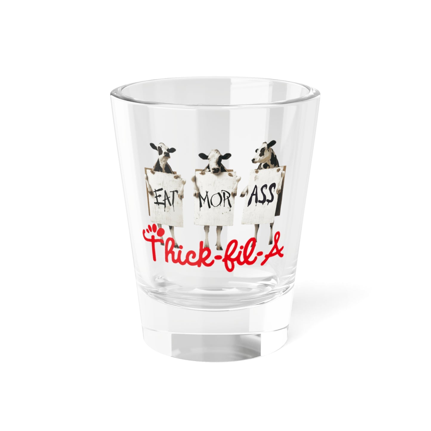 Thick-Fil-A Shot Glass, 1.5oz