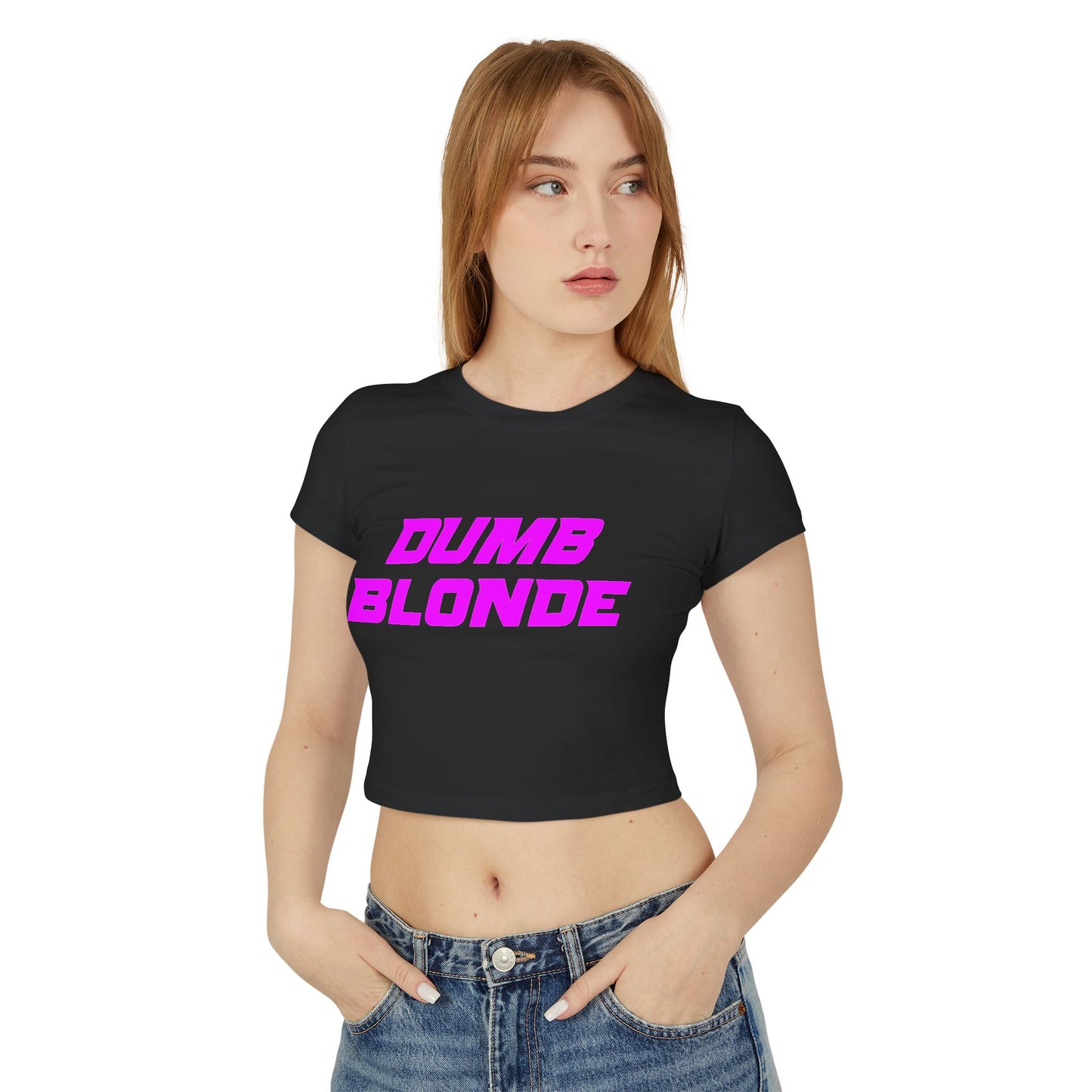 Dumb Blonde Women's Baby Tee