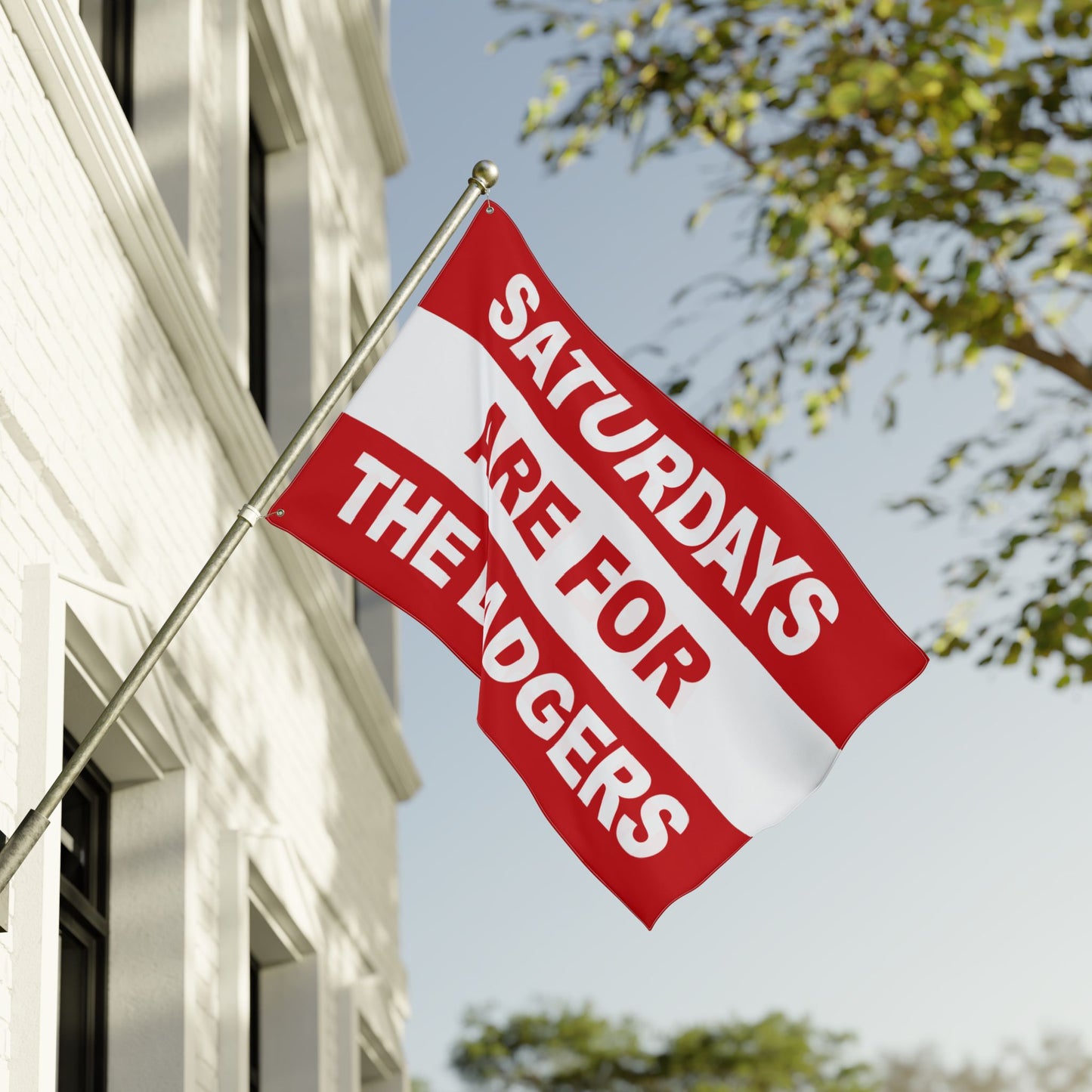 Saturdays Are For The Badgers Flag
