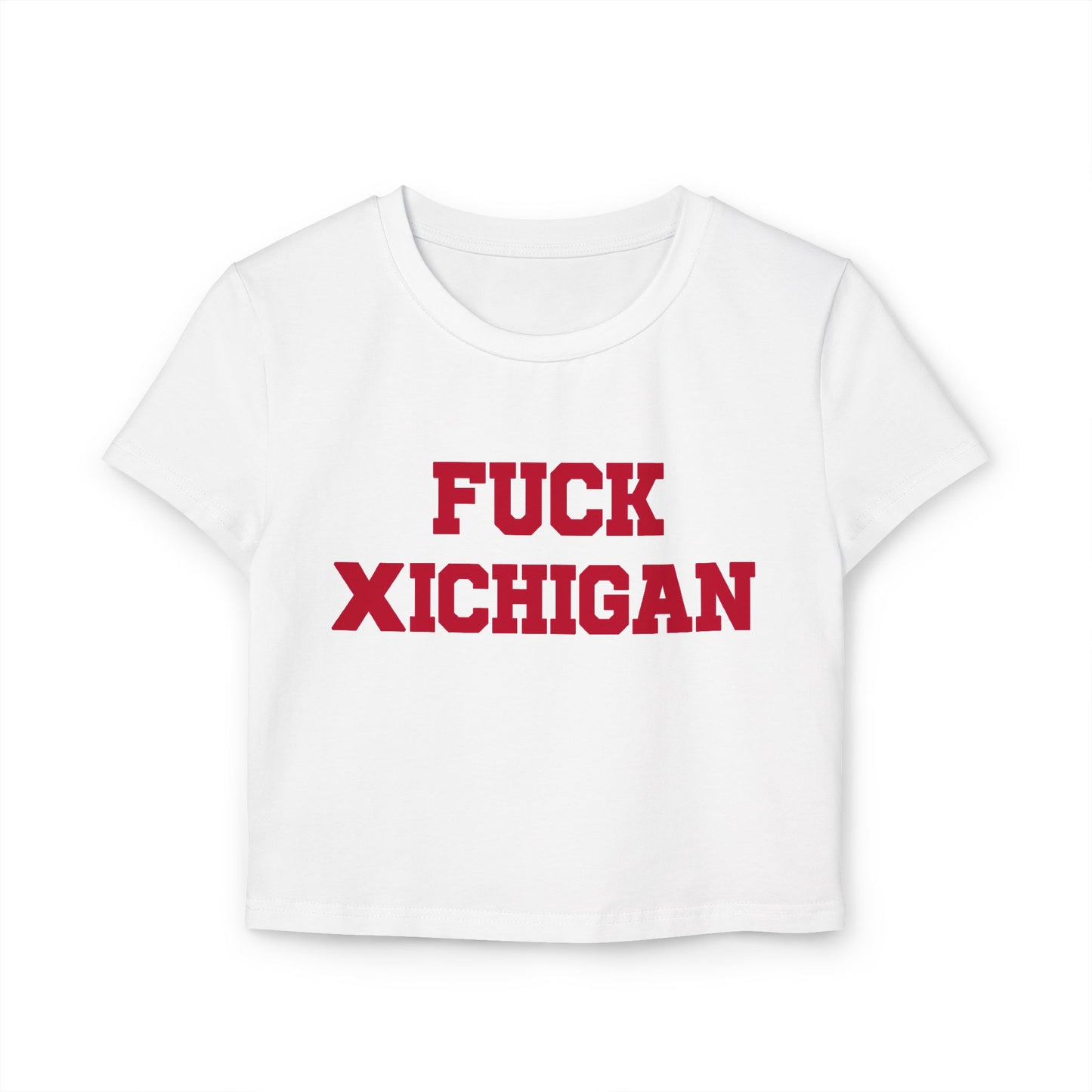 Fuck Michigan Women's Baby Tee