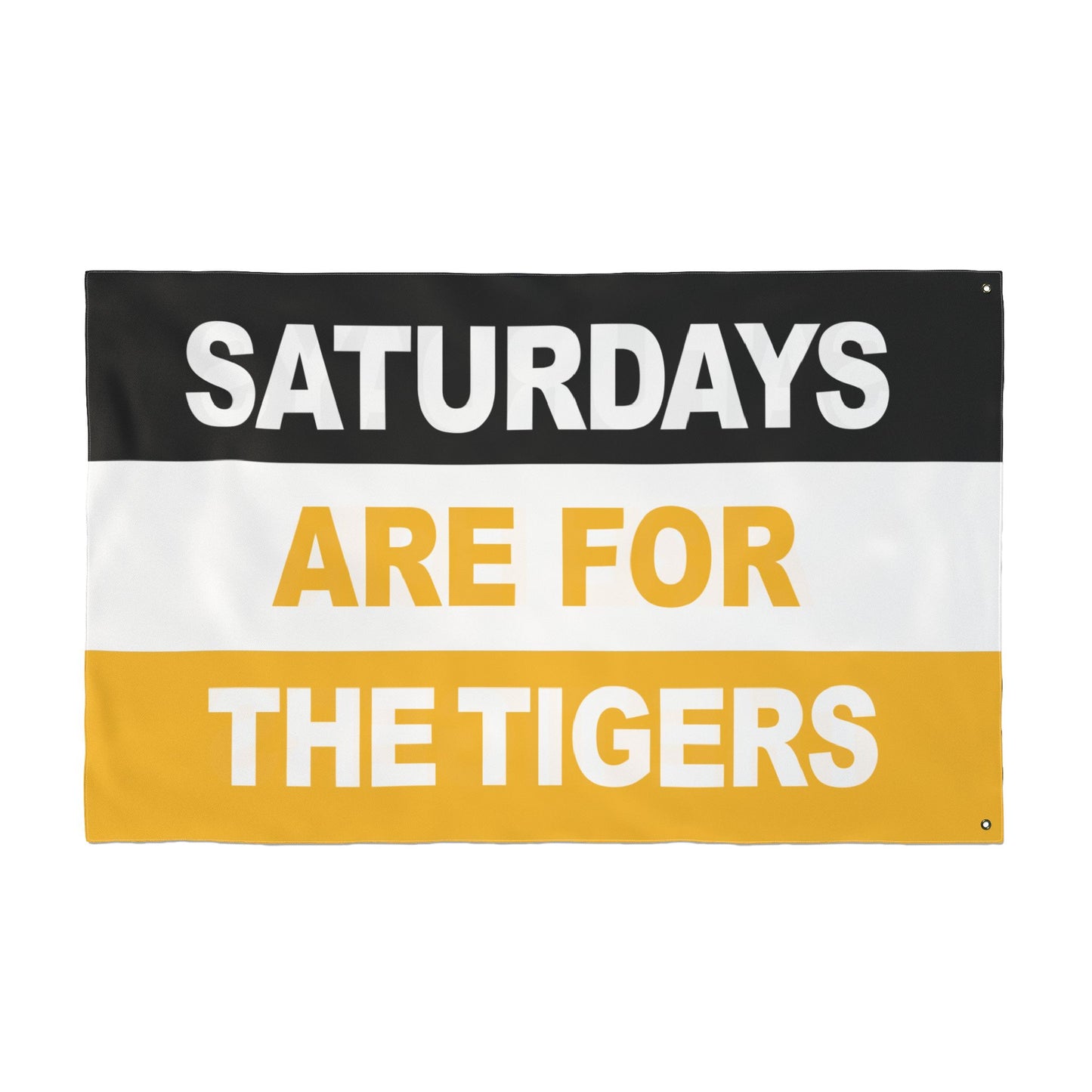 Saturdays Are For The Tigers Flag