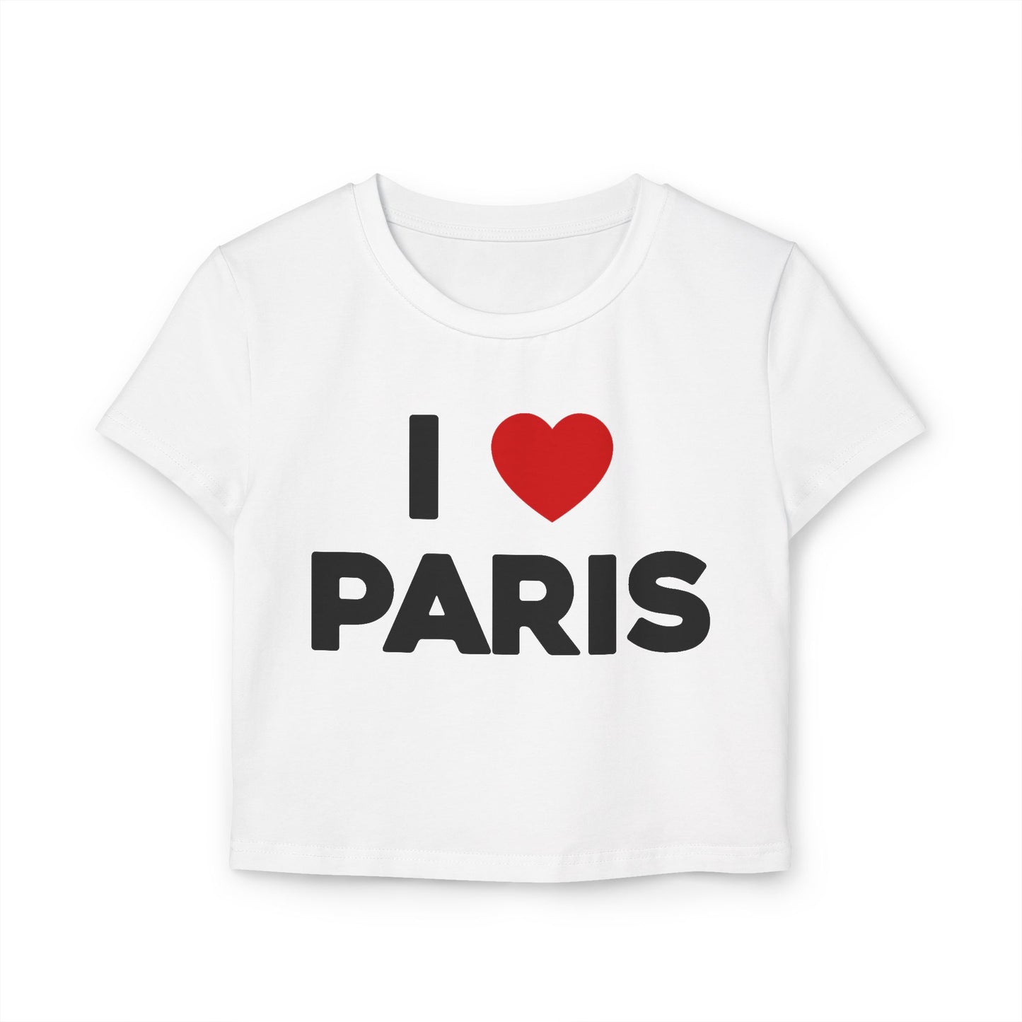 I Love Paris Women's Baby Tee