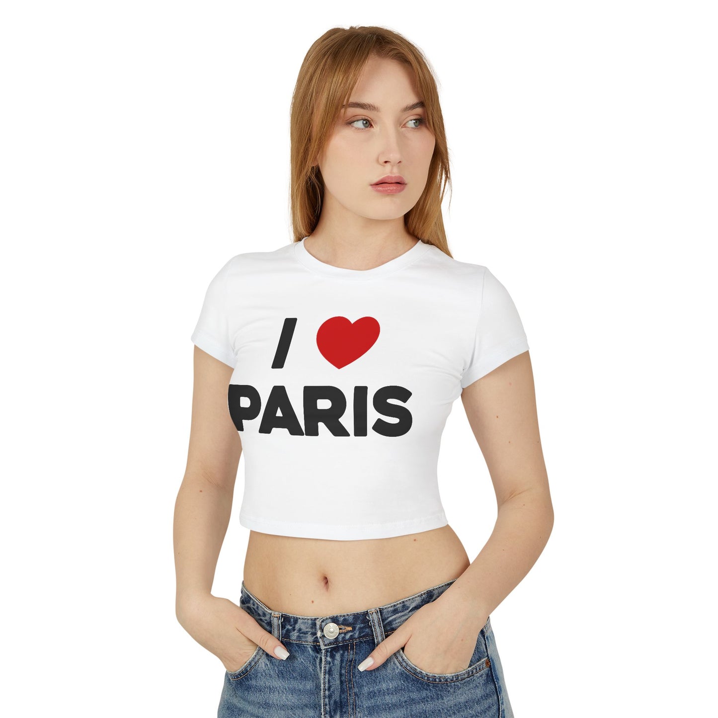 I Love Paris Women's Baby Tee