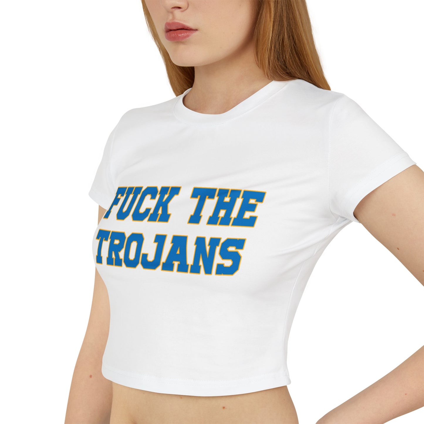 Fuck The Trojans Women's Baby Tee