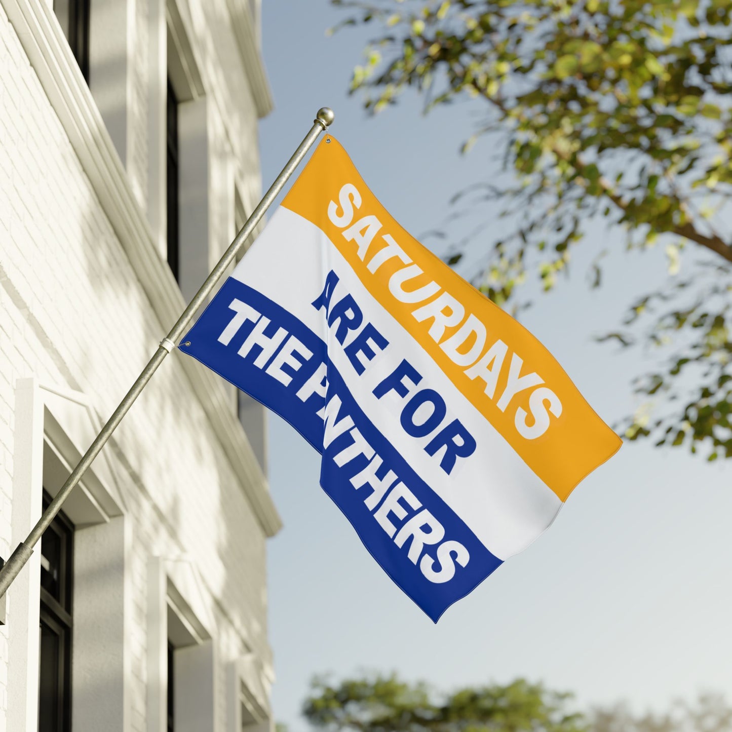 Saturdays Are For The Panthers Flag
