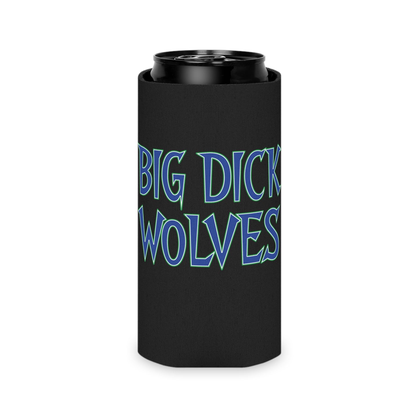 Big Dick Wolves Beer/Seltzer Koozie