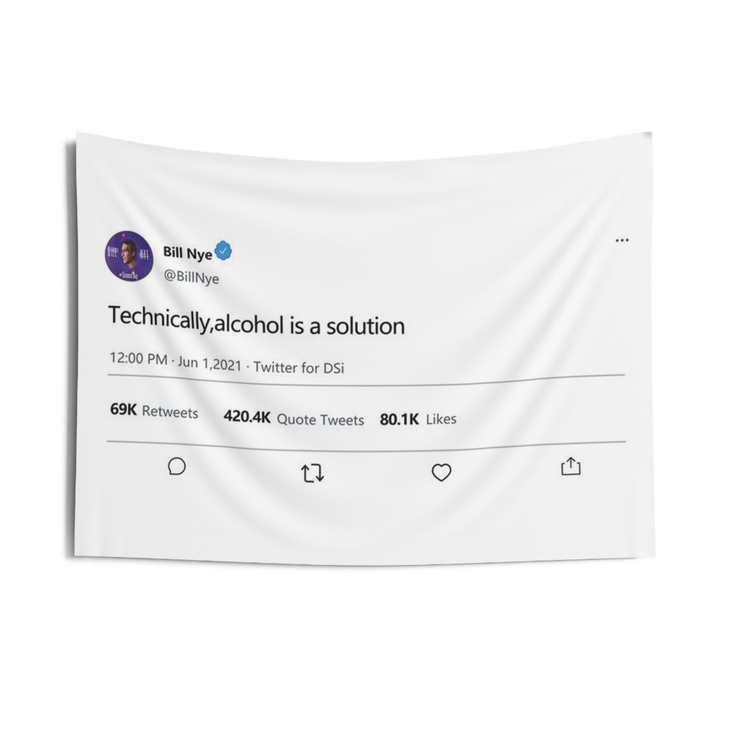 Bill Nye Tweet Flag