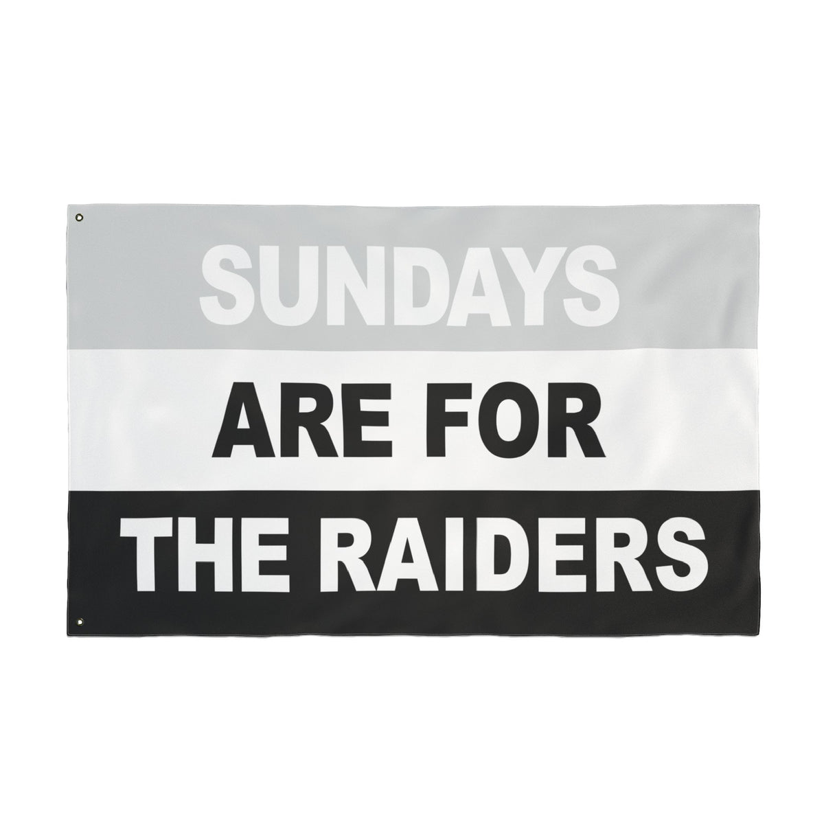 Sundays Are For The Raiders Flag