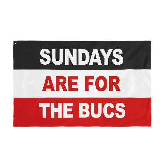 Sundays Are For The Bucs Flag