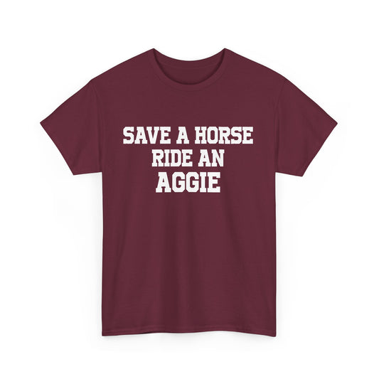 Save A Horse Ride An Aggie