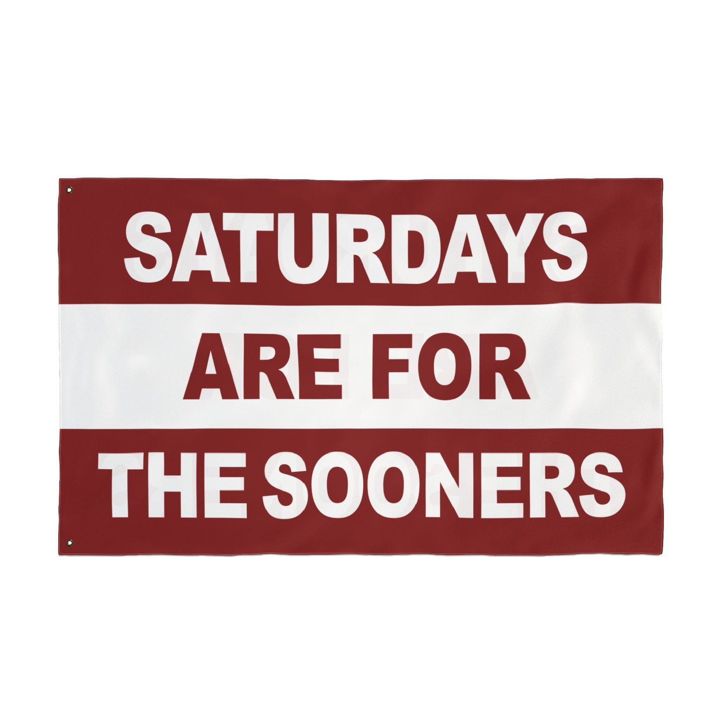 Saturdays Are For The Sooners Flag