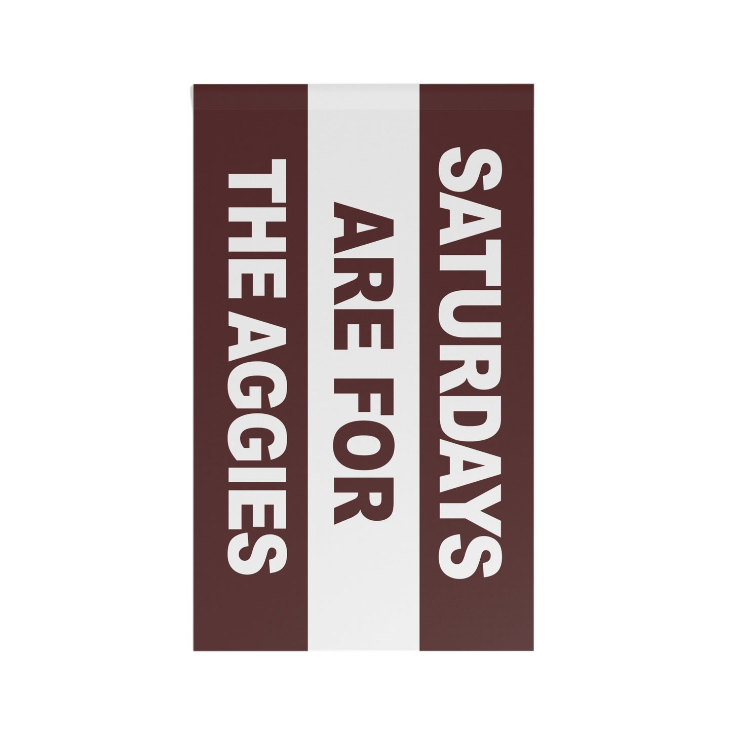 Saturdays Are For The Aggies Flag