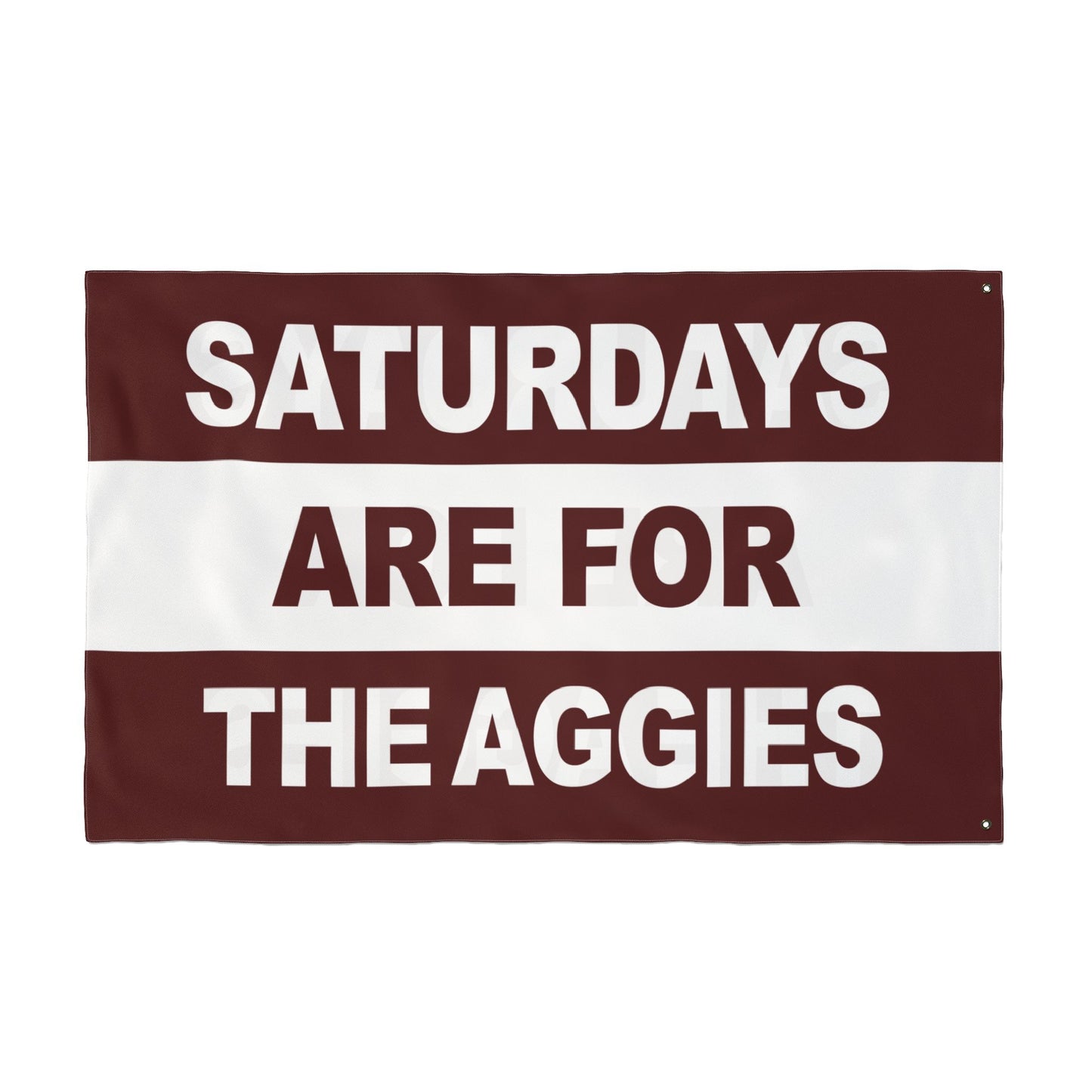 Saturdays Are For The Aggies Flag