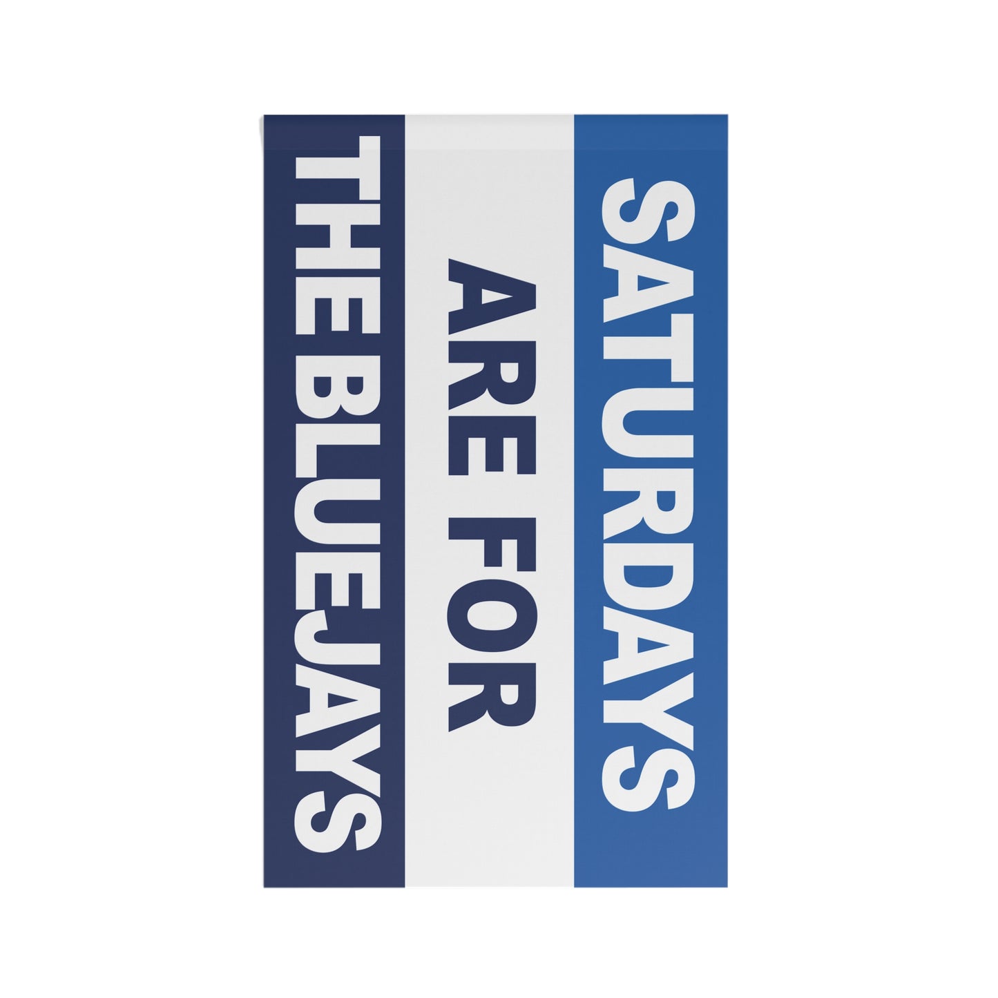 Saturdays Are For The Bluejays Flag