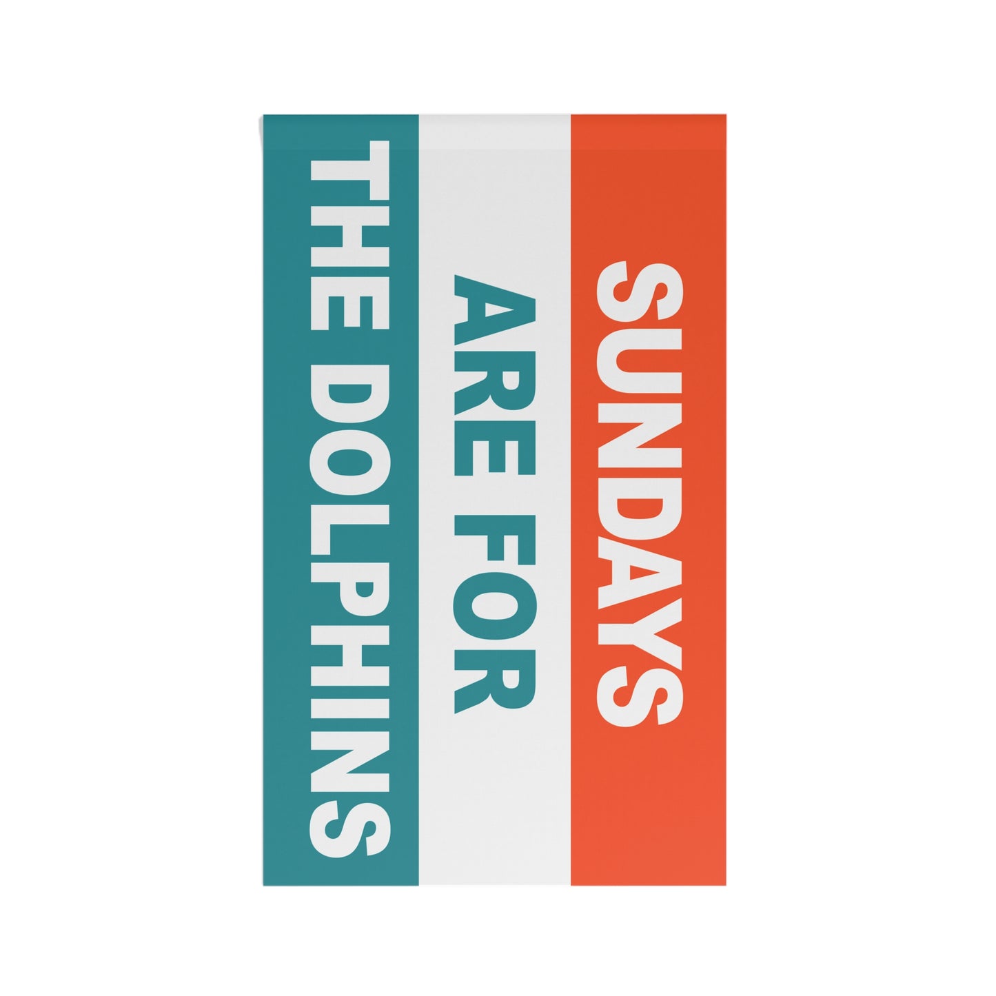 Sundays Are For The Dolphins Flag