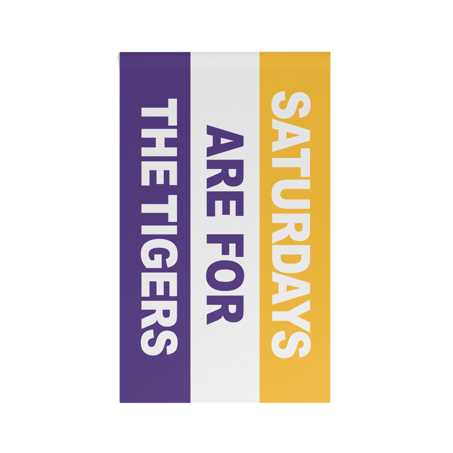 Saturdays Are For The Tigers Flag