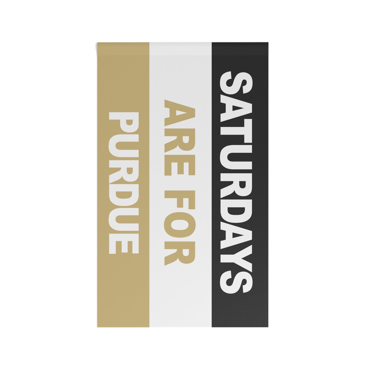 Saturdays Are For Purdue Flag