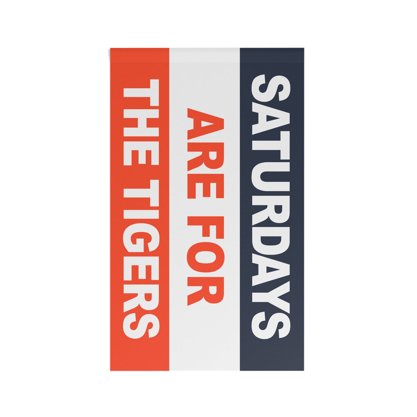 Saturdays Are For The Tigers Flag