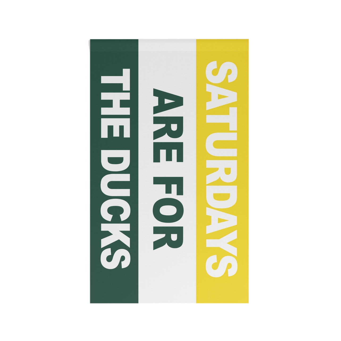 Saturdays Are For The Ducks Flag