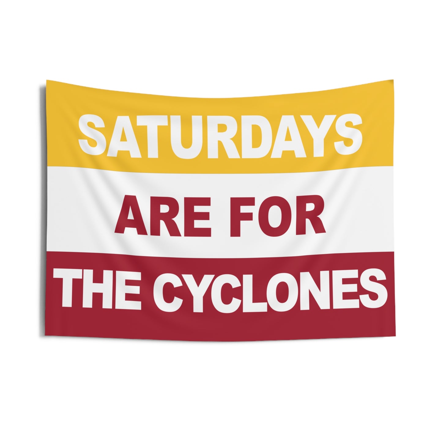 Saturdays Are For The Cyclones Flag