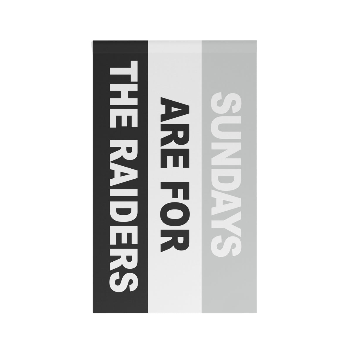 Sundays Are For The Raiders Flag