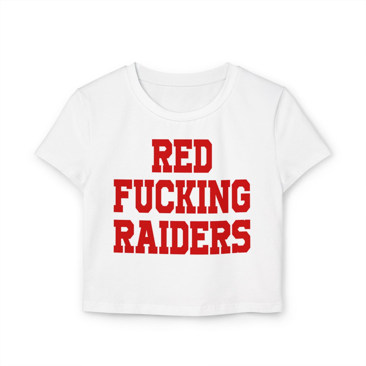 Red Fucking Raiders Women's Baby Tee