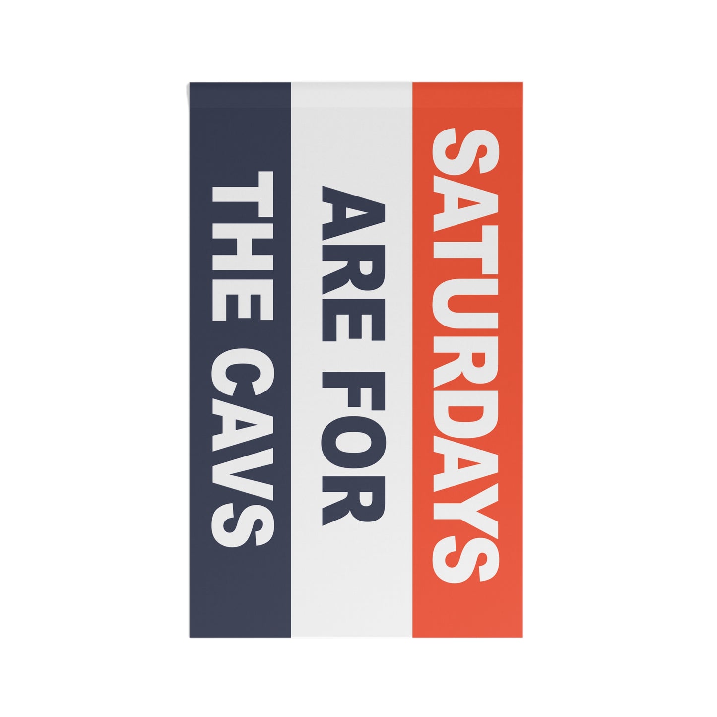 Saturdays Are For The Cavs Flag