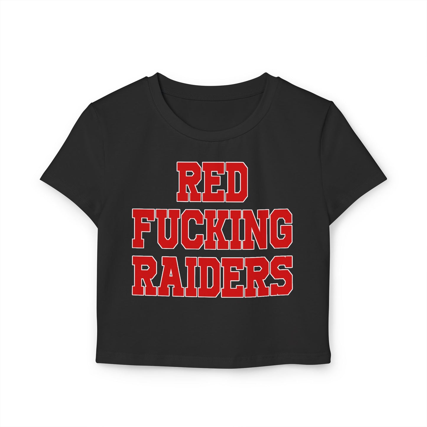 Red Fucking Raiders Women's Baby Tee