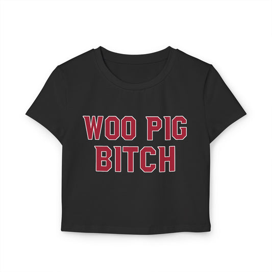 Woo Pig Bitch Women's Baby Tee