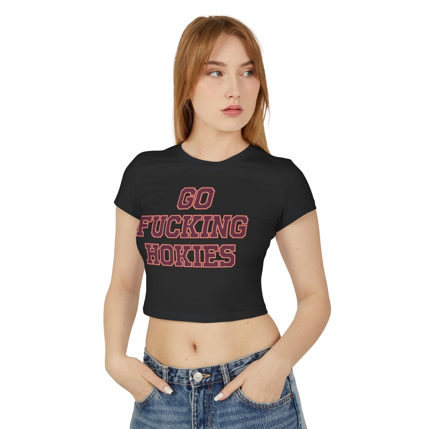 Go Fucking Hokies Women's Baby Tee