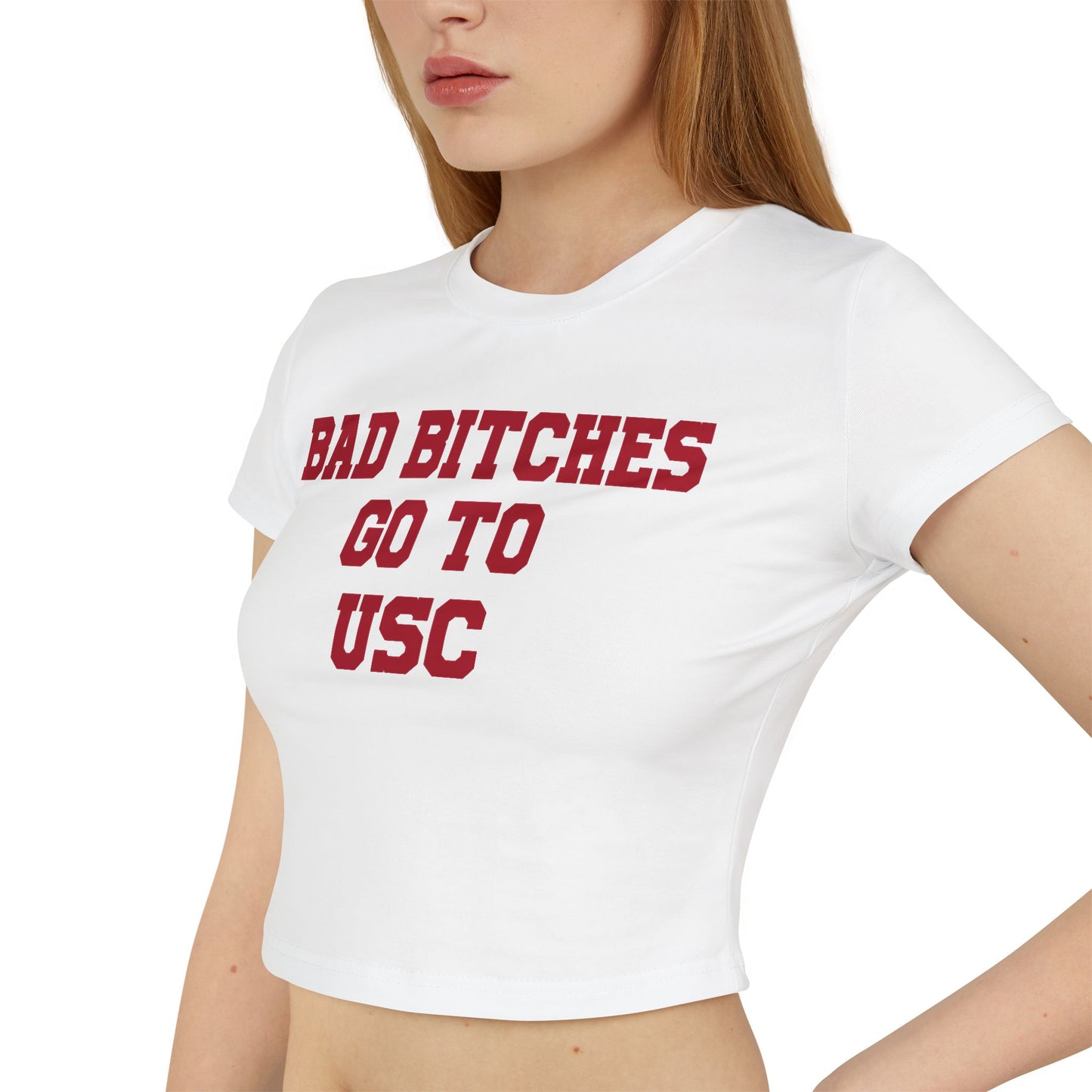 Baddies Go To USC Women's Baby Tee