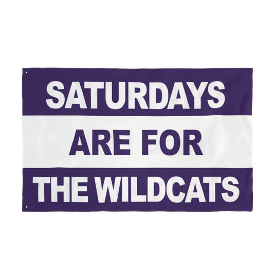 Saturdays Are For The Wildcats Flag